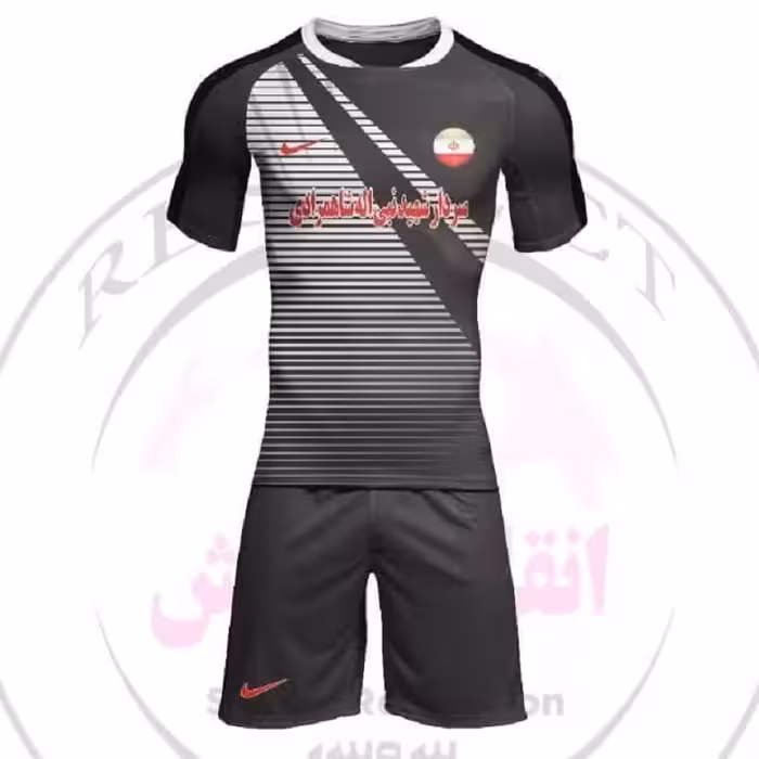 پیراهن و شورت ورزشی کد 118  چاپ جلو و پشت (بسته 20 تایی)مشروط به مذاکره قبل از سفارش