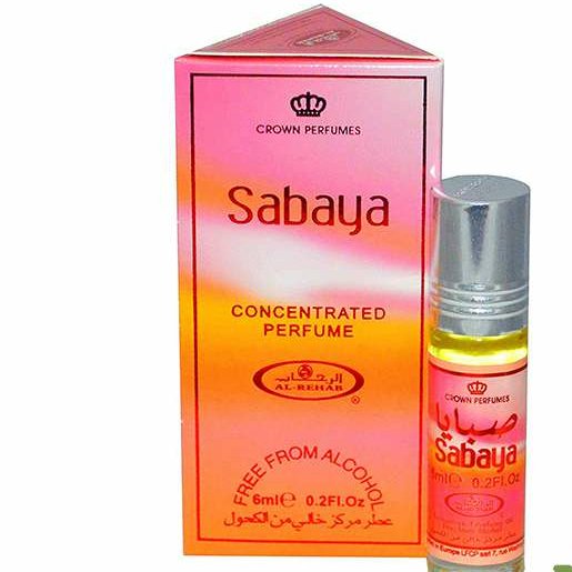 عطر عربی صبایا برند الرحاب حجم 6 میل Al-Rehab Sabaya