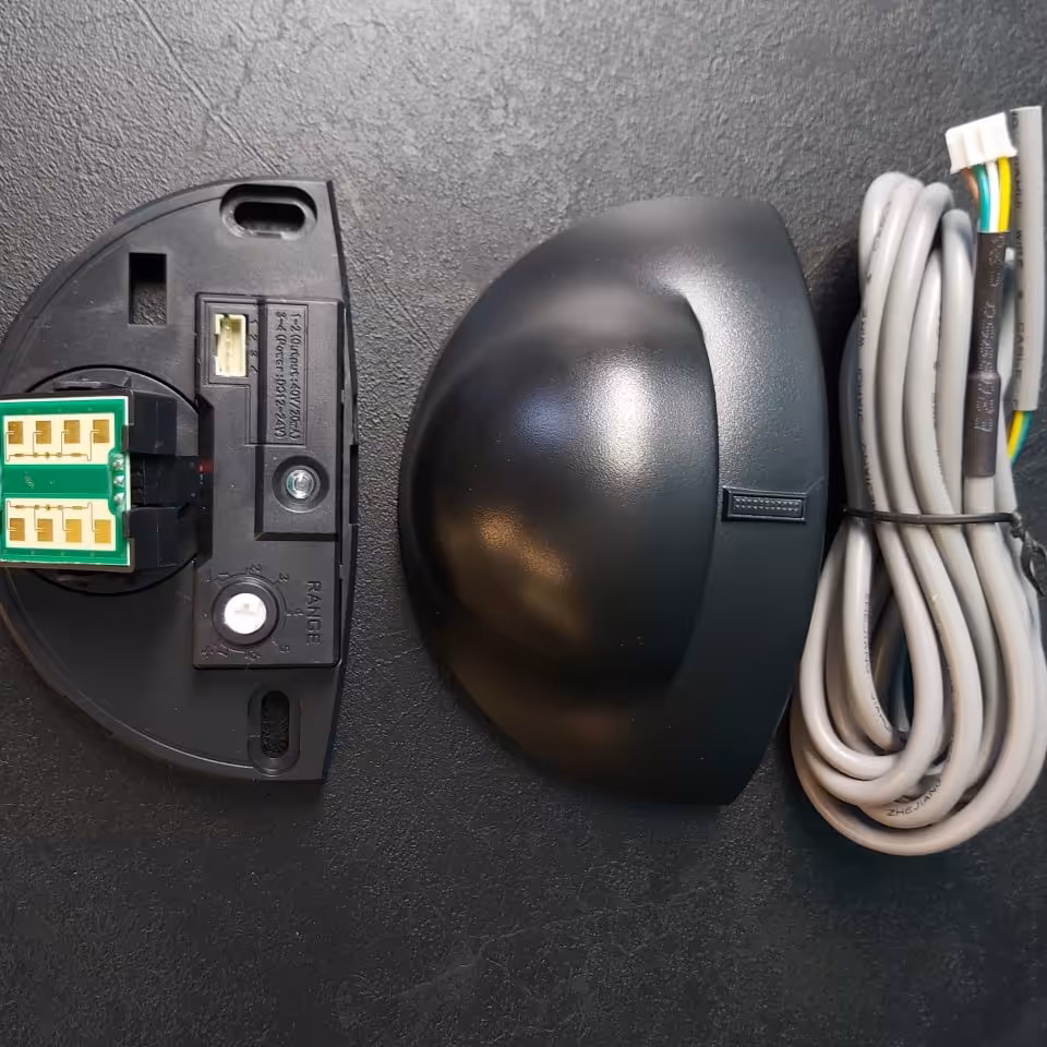 سنسور تشخیص حرکت مدل تخم مرغی برای انواع اپراتور ها و درب های اتوماتیک