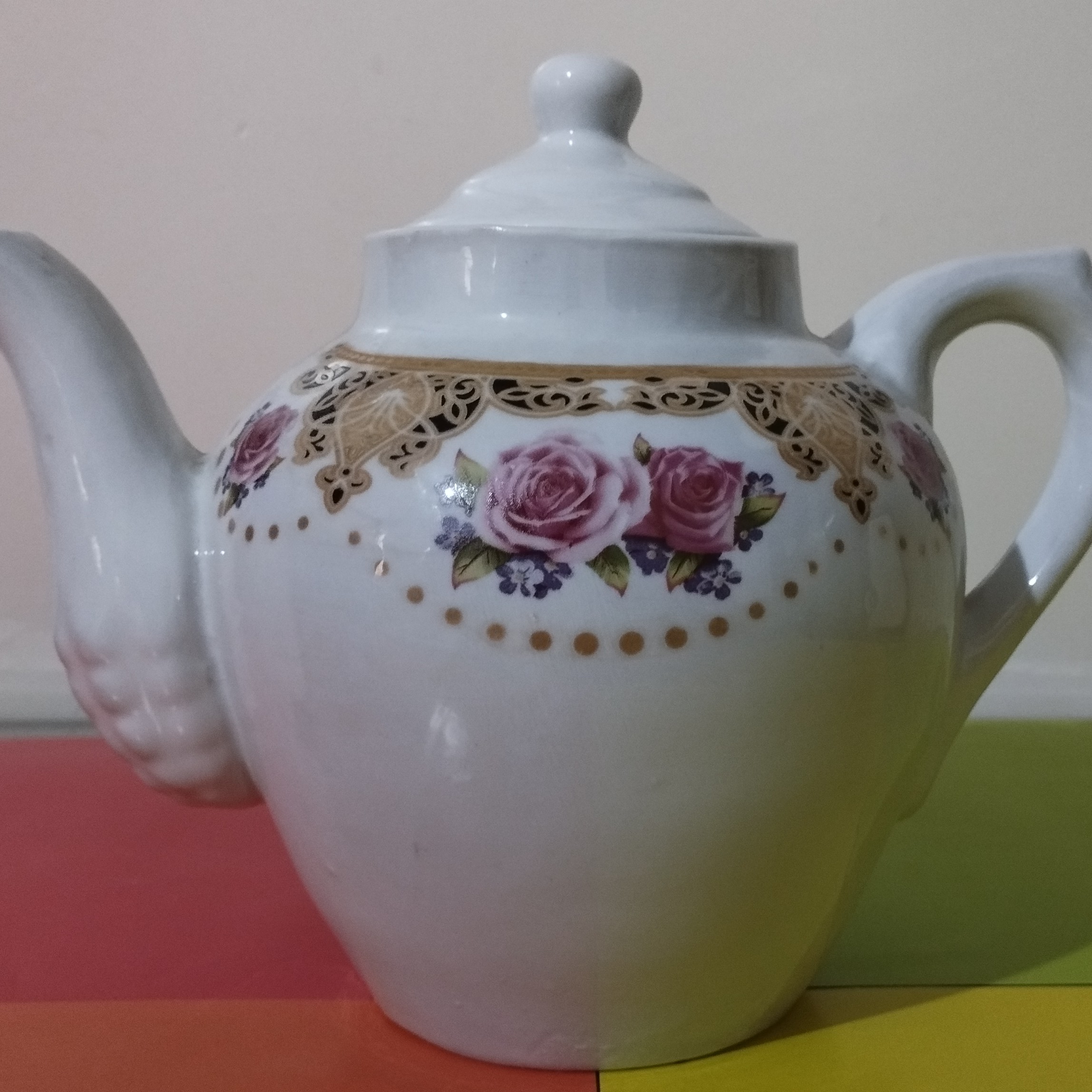 قوری مجلسی گل رز 7