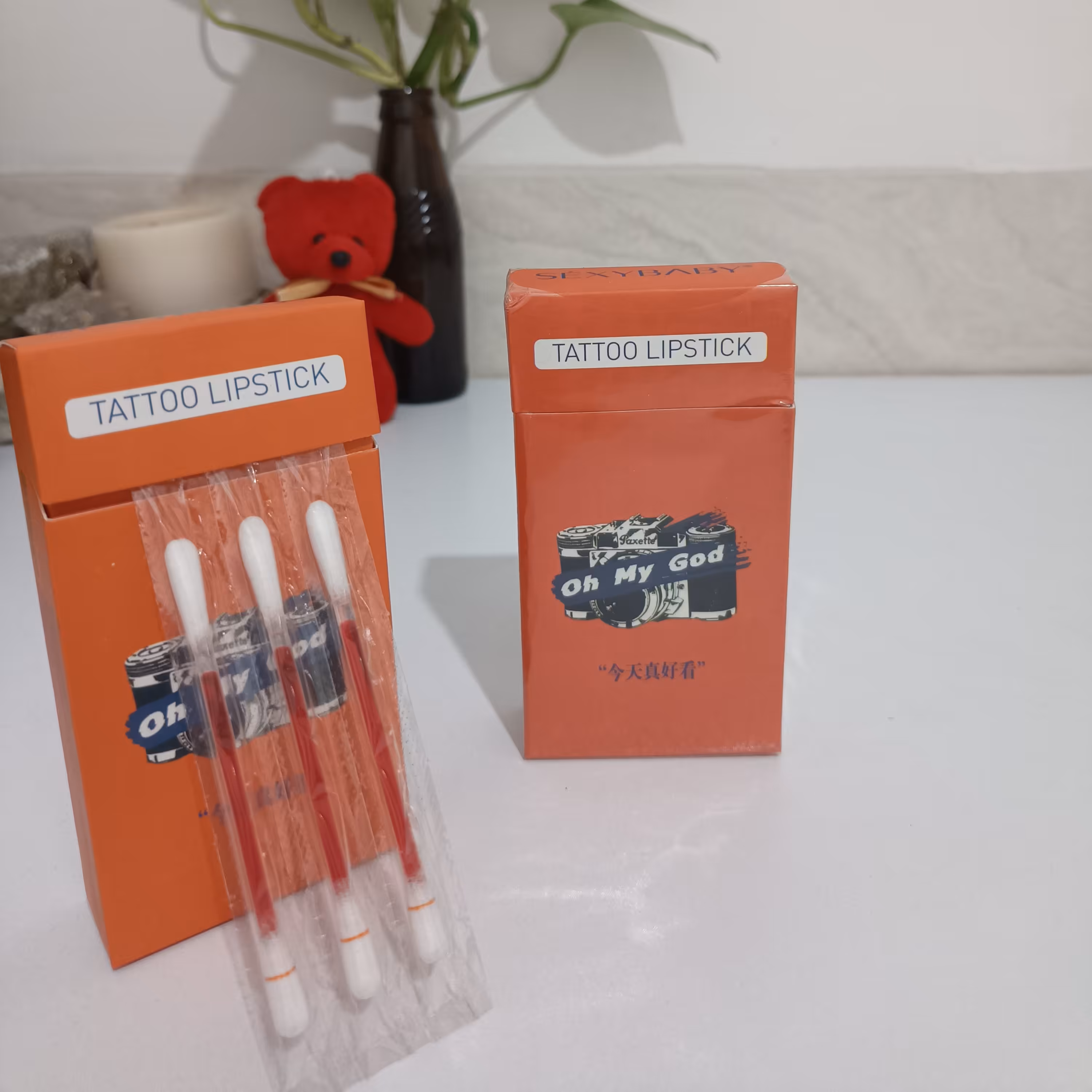 تینت لب گوش پاک کنی 