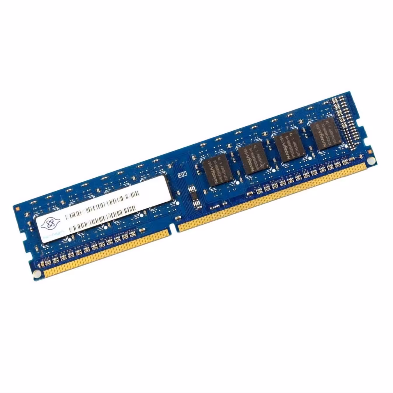 رم کامپیوتر DDR3L تک کاناله 1600 مگاهرتز CL11 نانیا مدل 12800U ظرفیت 4 گیگابایت