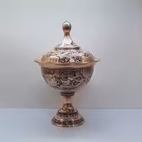 شکلات خوری لاله نقره کوب 