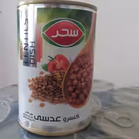 کنسرو عدسی سحر قوطی410گرمی