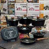 سرویس قابلمه های 19 پارچه طرح کره ای (MGS)