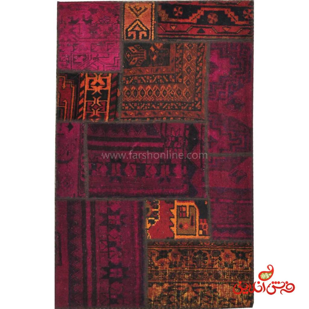 فرش دستباف کلاژ کد 5100