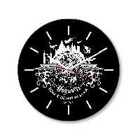 ساعت رومیزی راویتا مدل هری پاتر  3342 در رنگ های مشکی و سفید