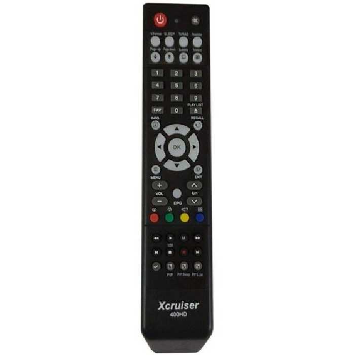 ریموت کنترل ریسیور ایکس کروز مدل 400 HD | کیفیت بالا و کاربری آسان