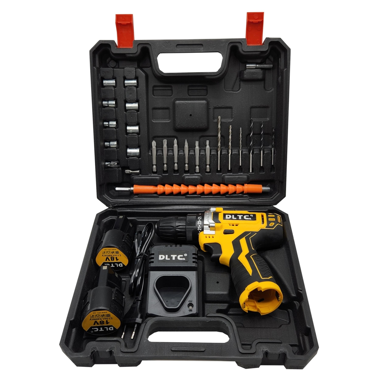 دریل پیچ گوشتی دی ال تی سی کد GHR585 مجموعه 24 عددی