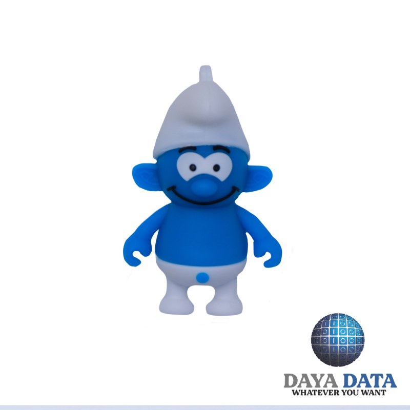 فلش مموری فانتزی دایا دیتا  اسمورف مدلPC1016-11 ظرفیت64GB-USB3 رنگ سفید