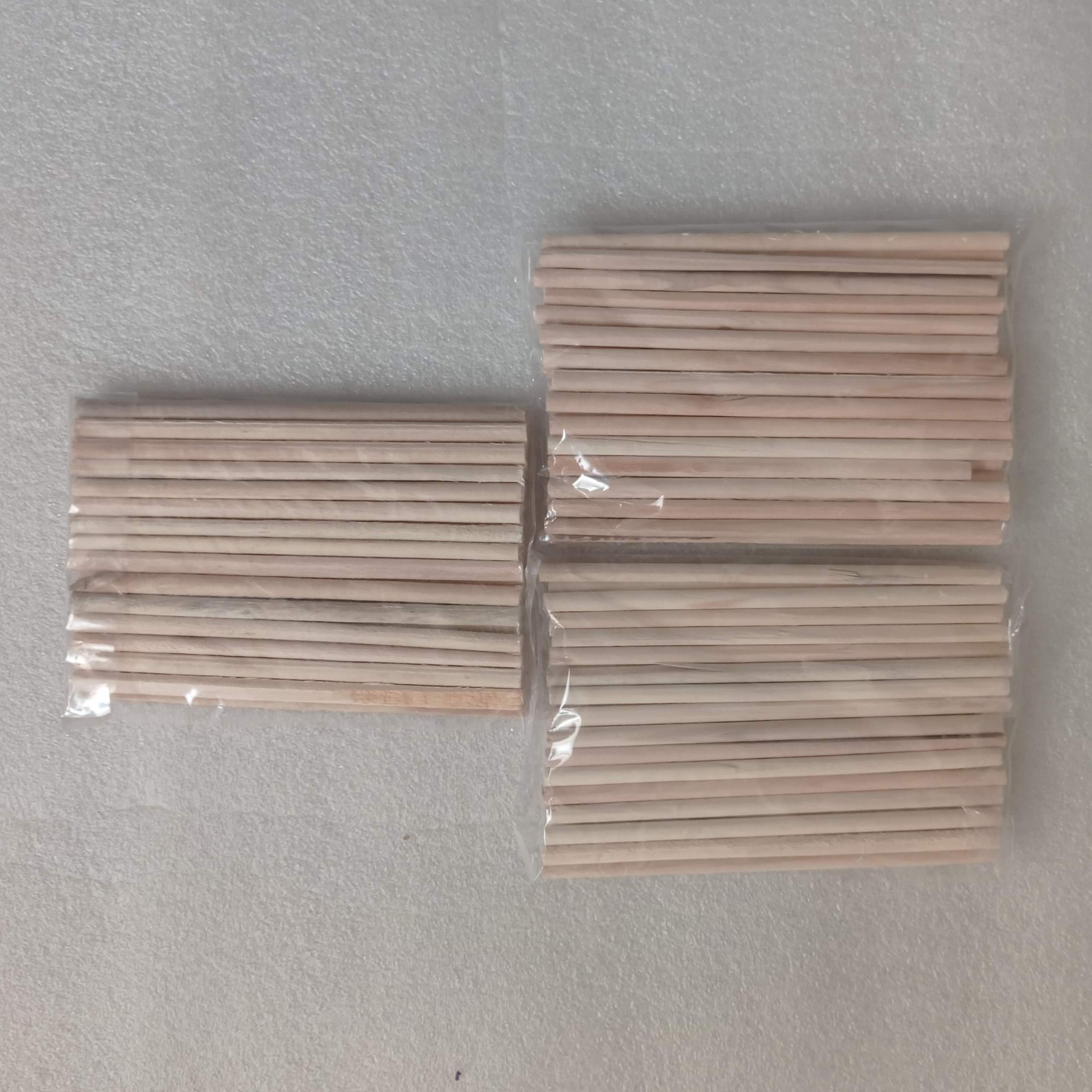 چوب بستنی استوانه ای بسته ای 