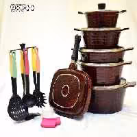 سرویس قابلمه تکنو مدل ونیز زرشکی