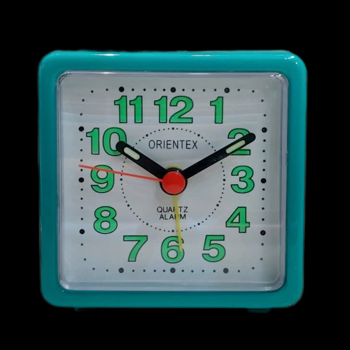 ساعت رومیزی کوچک  آلارم دار آبی رنگ ORIENTEX درجه 1