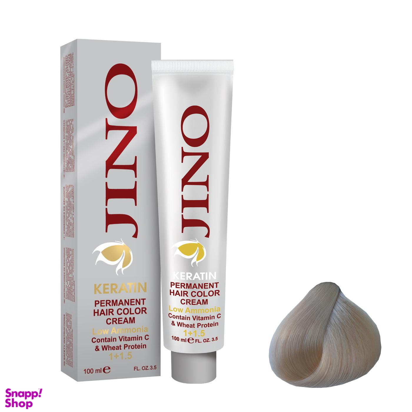 رنگ مو ژینو (Jino) شماره F24 رنگ پیازی حجم 100 میلیلیتر