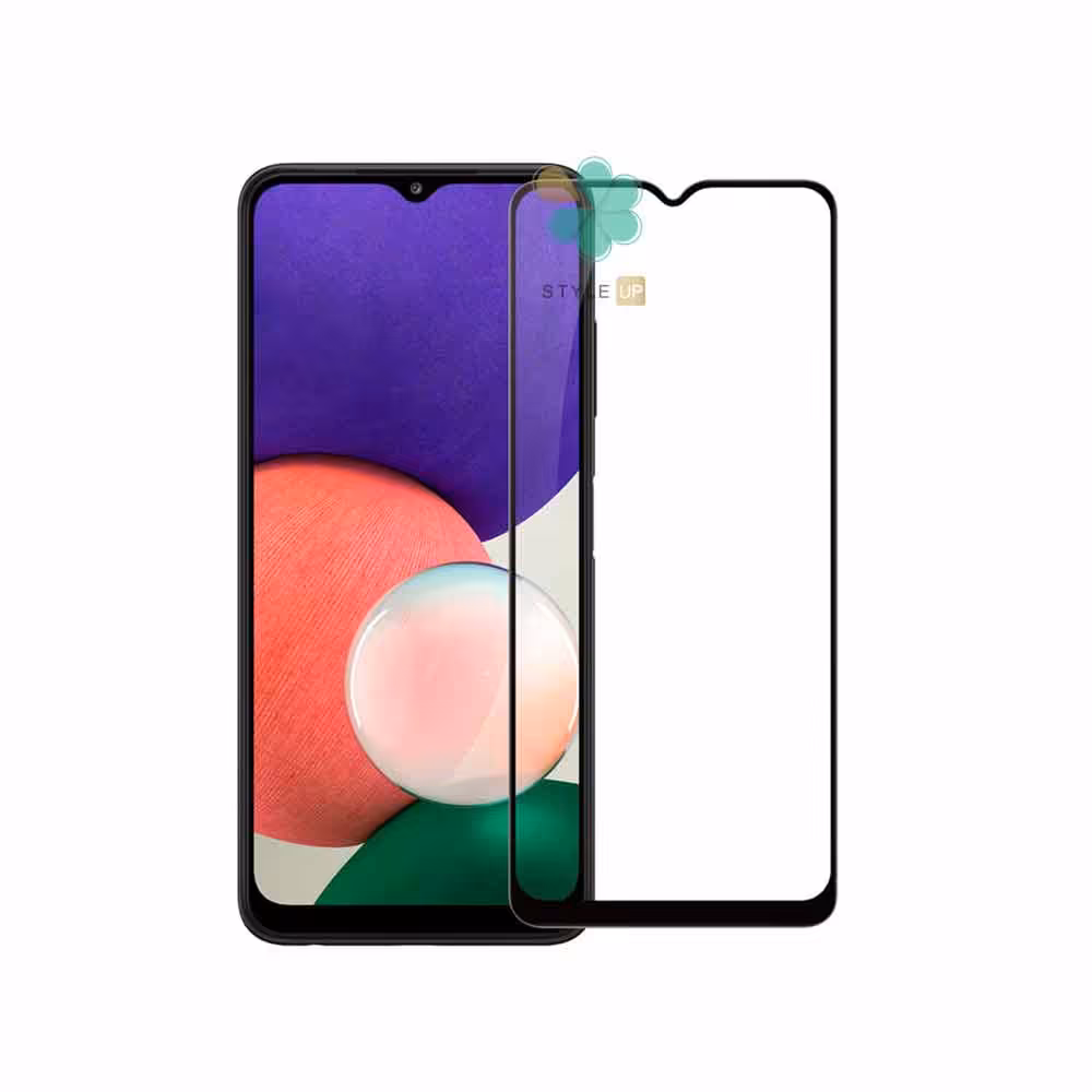 گلس سرامیک گوشی سامسونگ Samsung Galaxy A22 5G مدل دور تراش