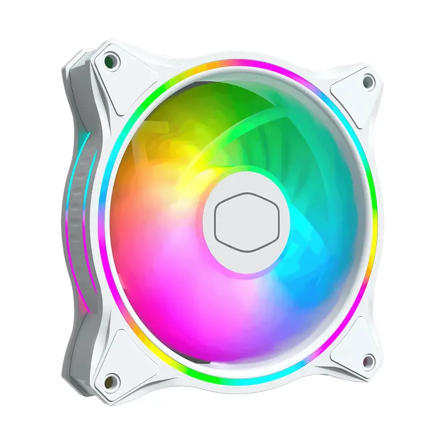 فن کیس کولر مستر MF120 HALO WHITE مشخصات، آخرین قیمت و خرید