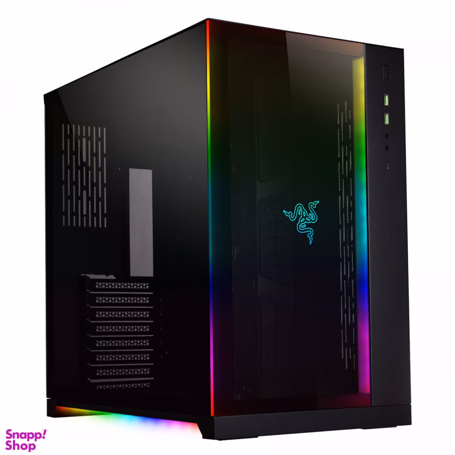 کیس مخصوص بازی کامپیوتر لیان لی مدل O11 Dynamic Razer Edition