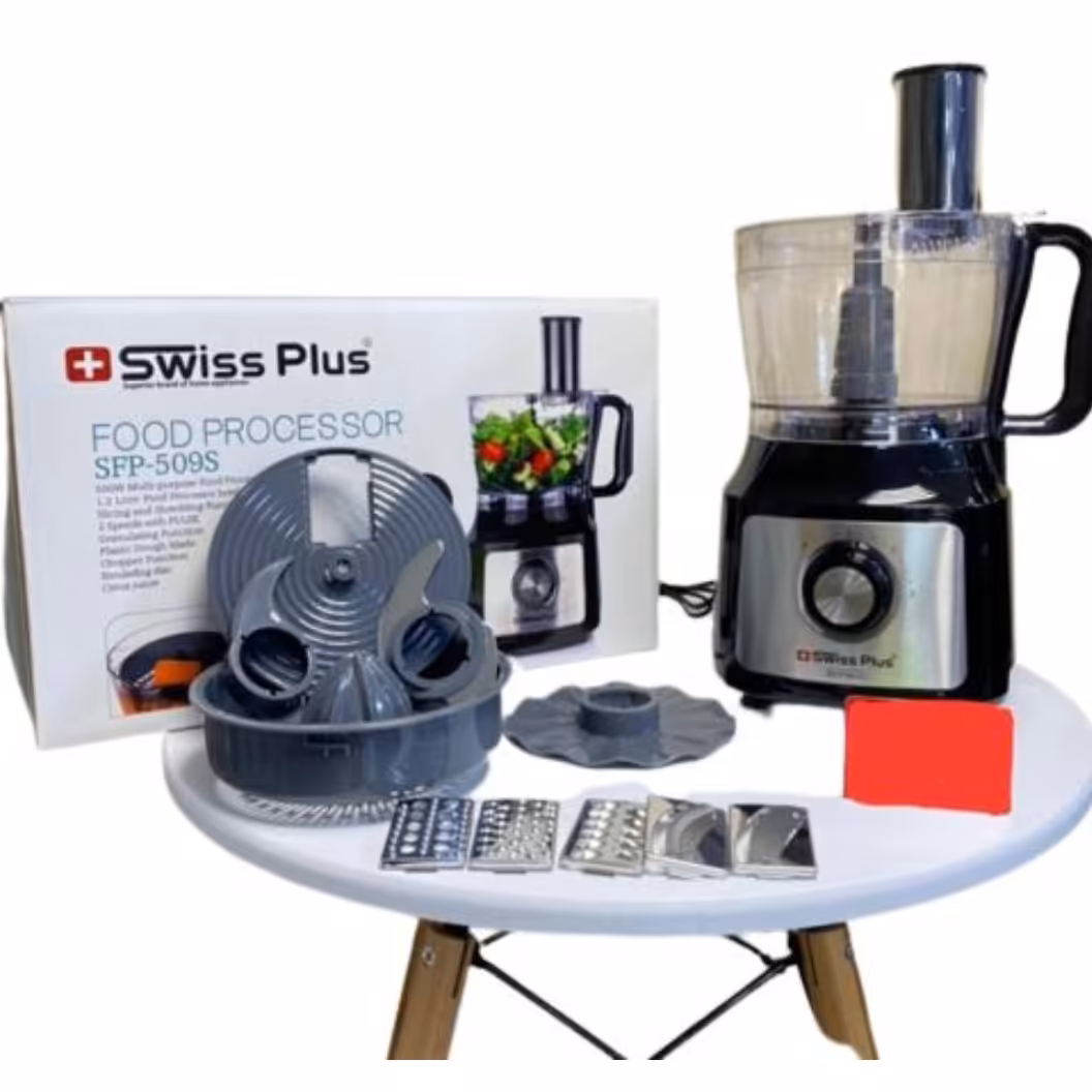 غذاساز 9کاره برند Swiss plus   مدل509s    با24ماه گارانتی 