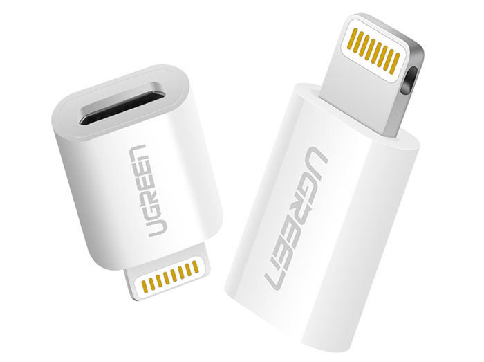 مبدل لایتنینگ به میکرو یو اس بی یوگرین Ugreen US164 Lightning to Micro USB Adapter