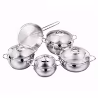 سرویس قابلمه کرکماز تامبیک 9 پارچه درب پیرکس حکاکی شده ترکیه