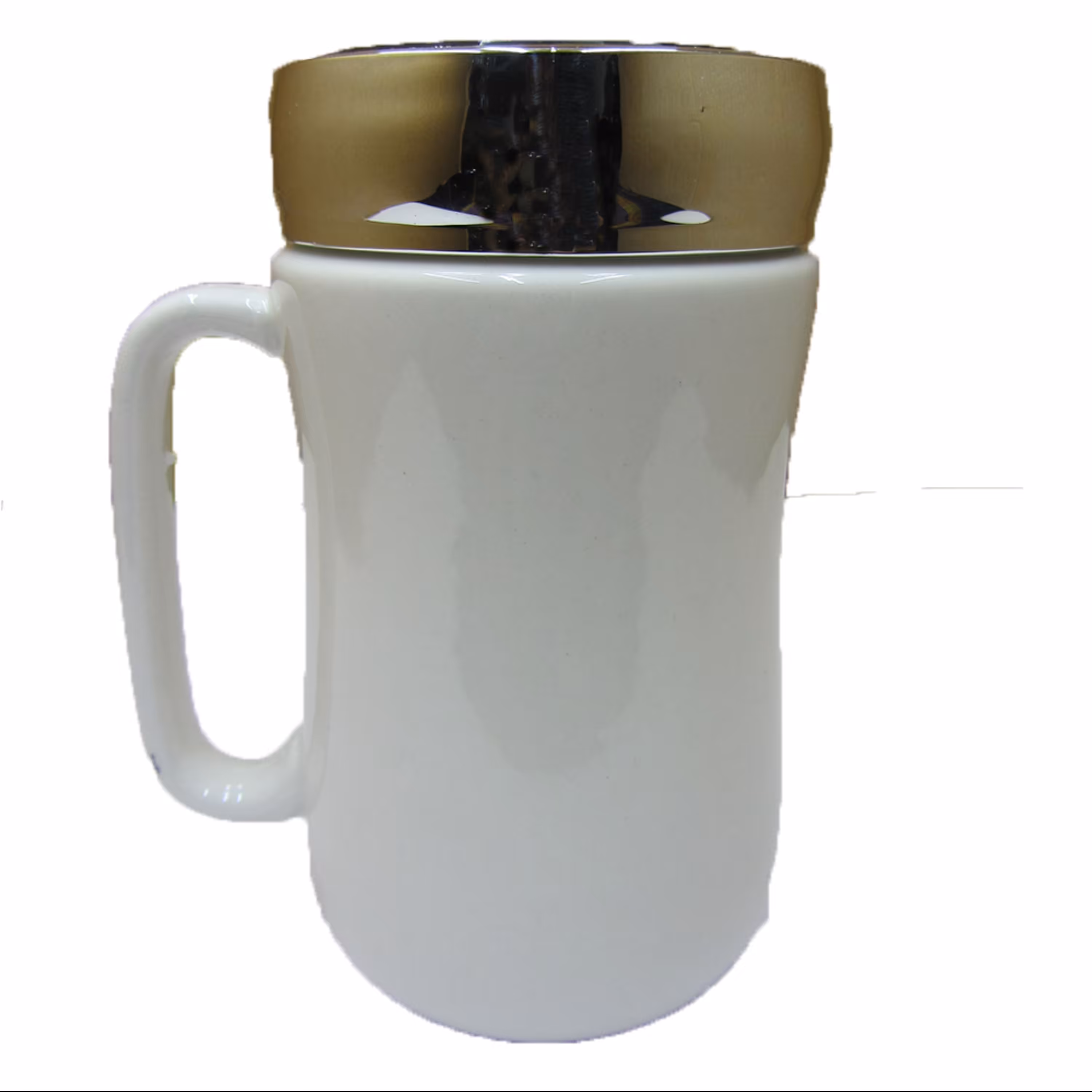 ماگ سرامیکی در آینه ای طرح پلنگ صورتی