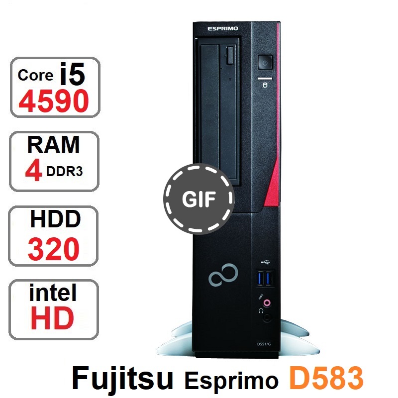 مینی کیس Fujitsu Esprimo D583 Core i5 4590