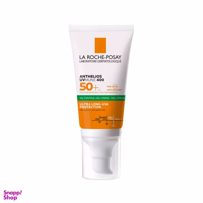 ژل کرم ضد آفتاب لاروش پوزای مدل UVMune400 OilControl حجم 50 میلی لیتر