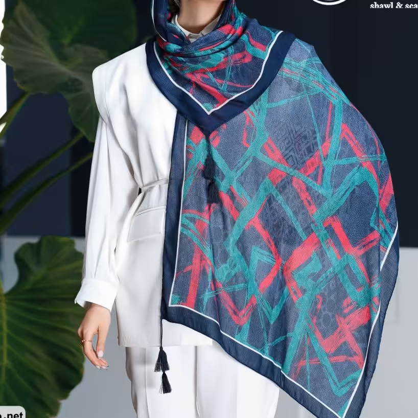 شال نخی زیبا وشیک 