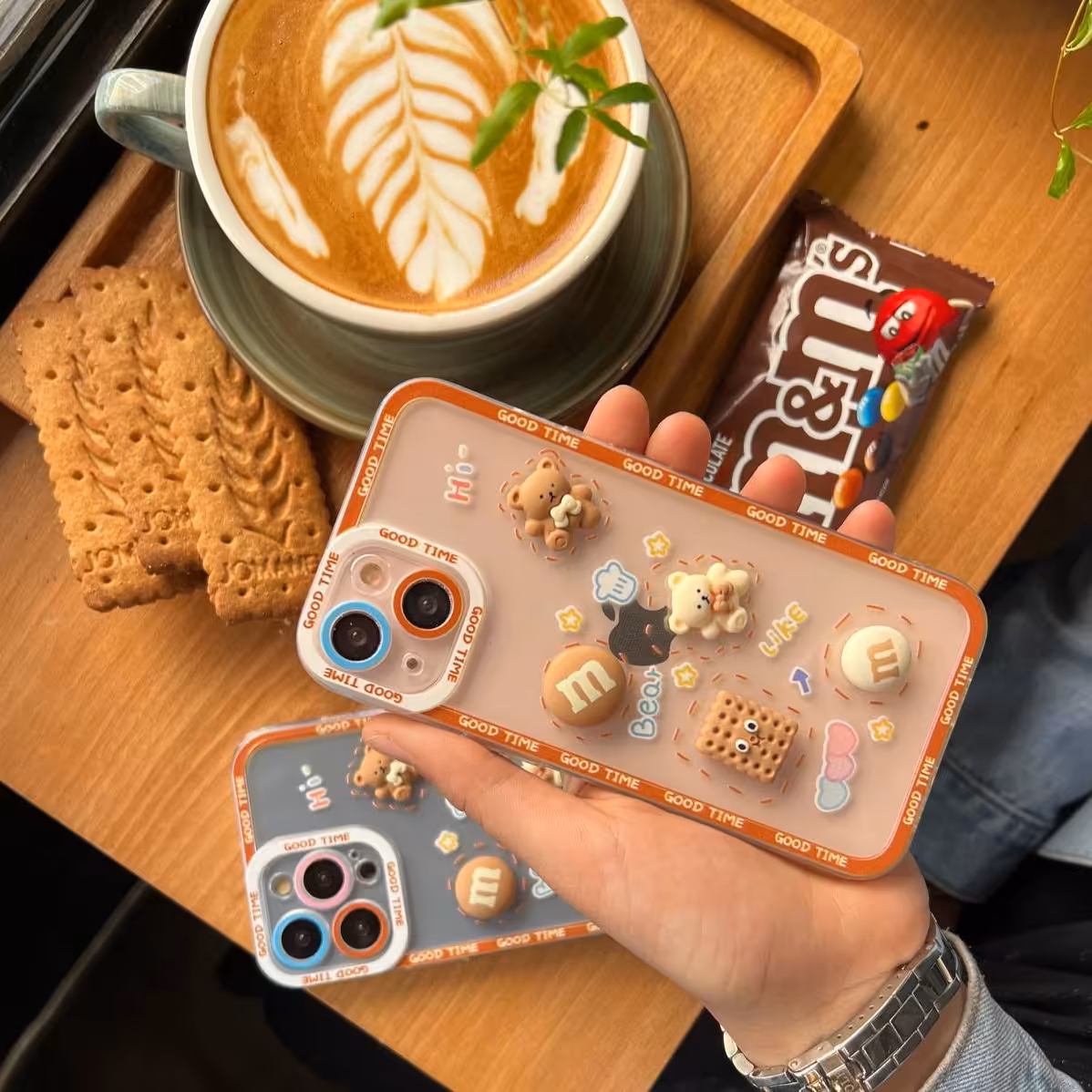 گارد آیفون 12پرو خرس بیسکوییتی