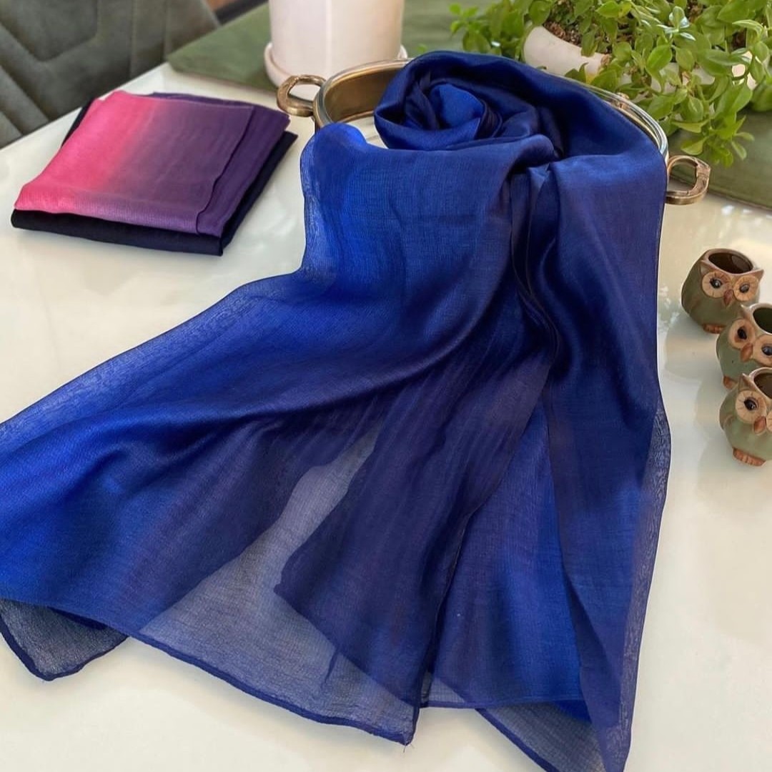 شال ویسکوز ابریشم طیفی