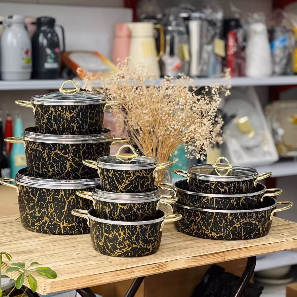 سرویس قابلمه 15 پارچه کوشا