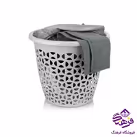 سبد رخت گرد سایز متوسط طرح مهرانا تسا