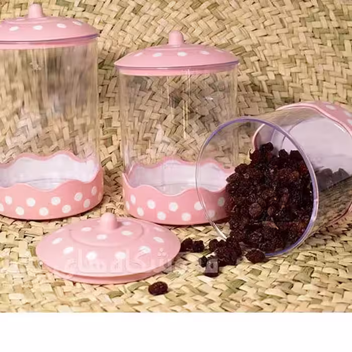 بانکه حبوبات شیشه ای در چفتی