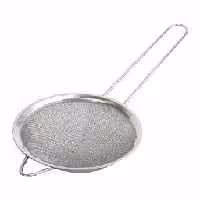 صافی استیل قیفی تک دسته (سایز کوچک)