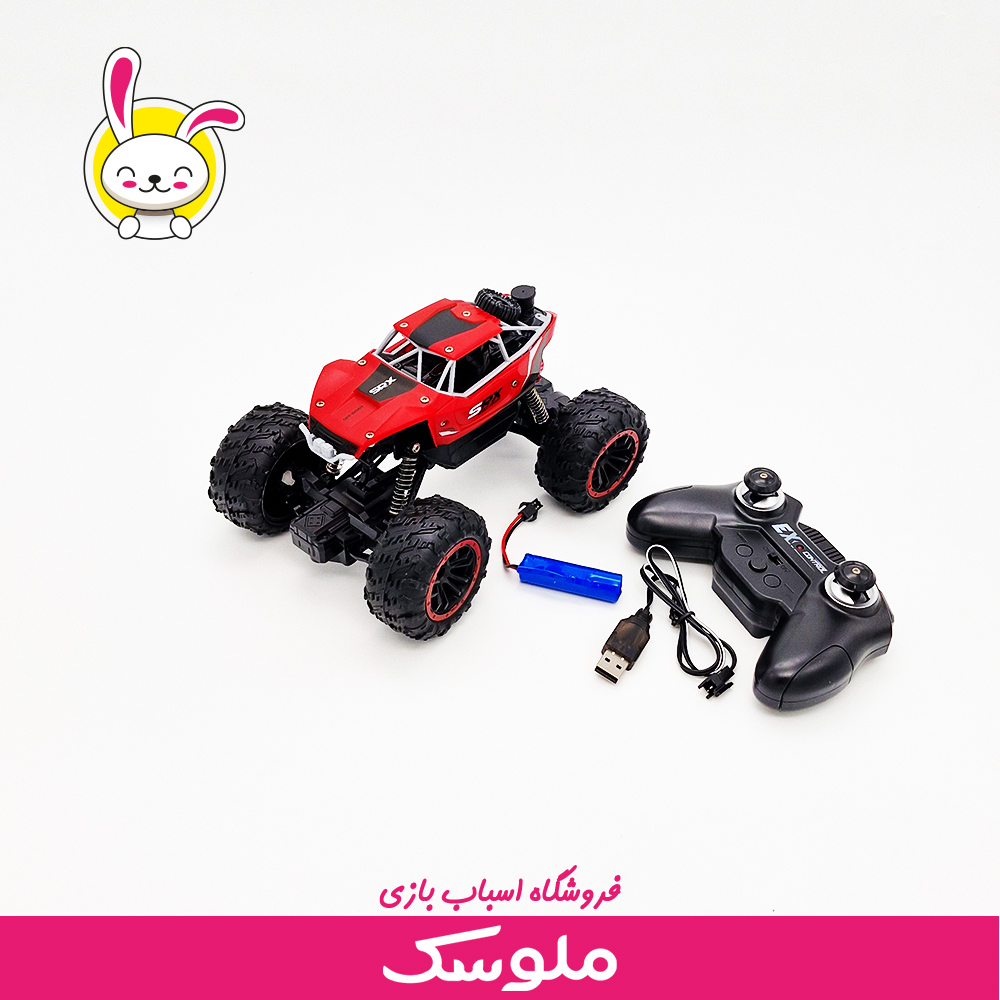اسباب بازی ماشین کنترلی آفرود دود زا