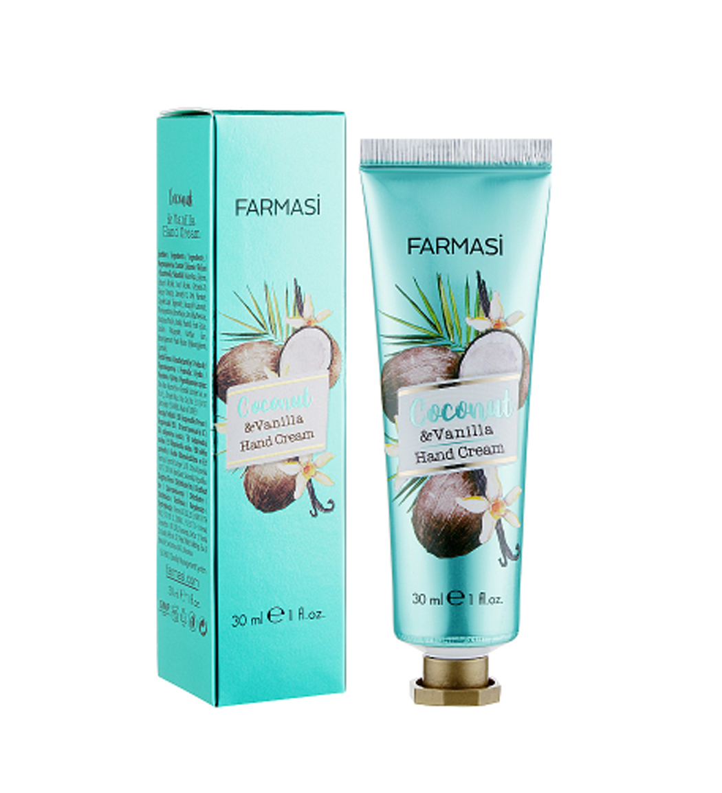 کرم دست وانیل و نارگیل فارماسی 30 میل | فروشگاه ارس ترک