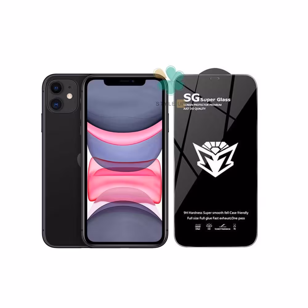 گلس محافظ صفحه گوشی اپل آیفون iPhone 12 Mini مدل SG Super