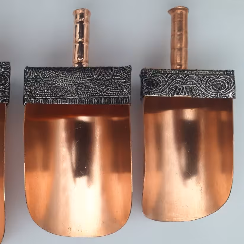 سرتاس مسی دسته دار سایز1