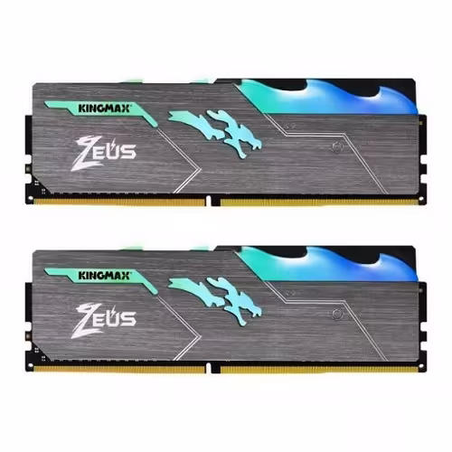 رم کینگ مکس Zeus Dragon RGB 32GB 2x16GB 3200MHz CL17