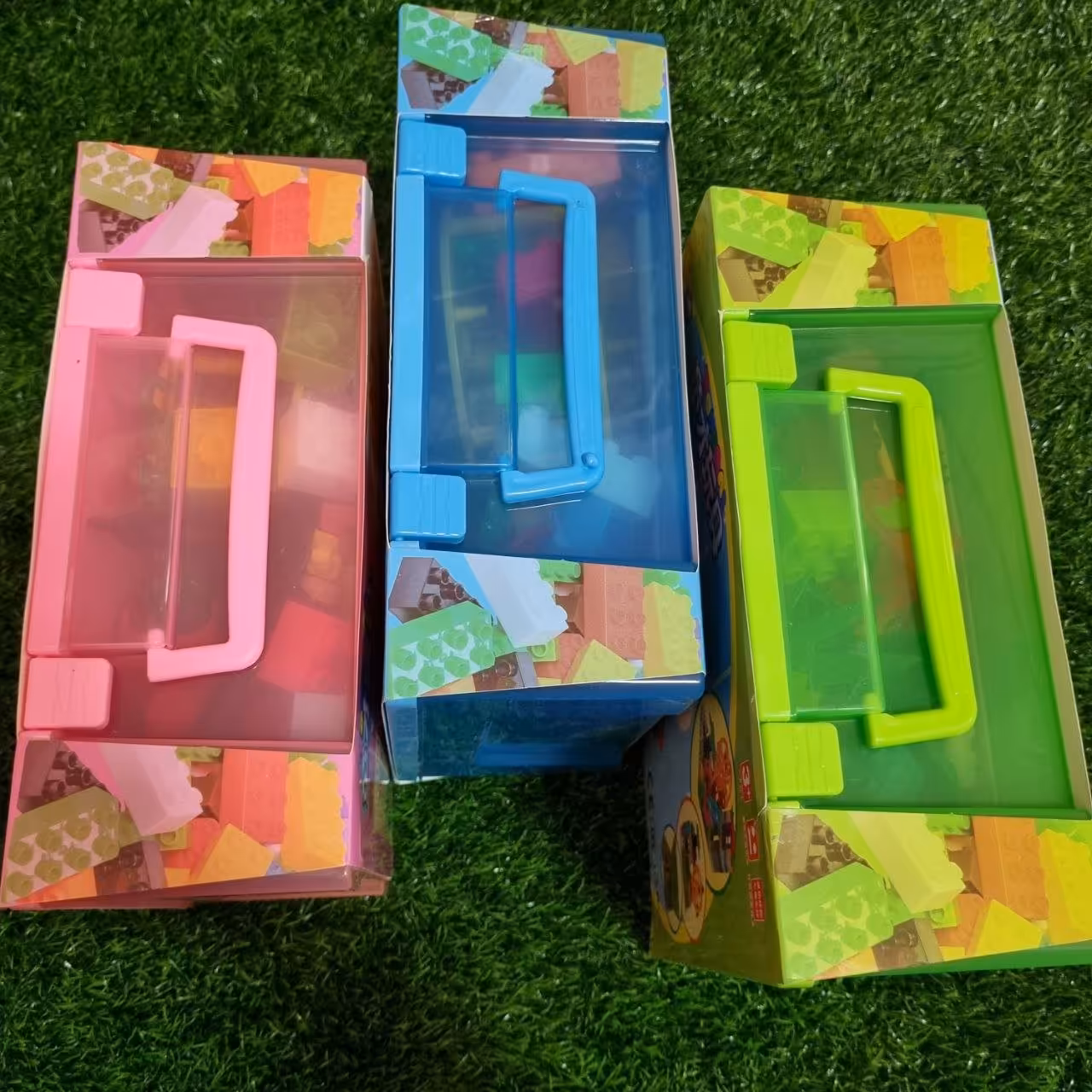 لگو پارک و چرخ و فلک وارداتی داخل جعبه رنگ بندی مطابق عکس بهترین برند وارداتی 