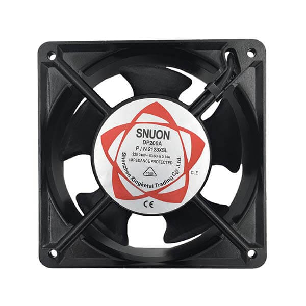 فن رک سرور بلبرینگی 220 ولت سایز 12x12 مدل (SNUON)