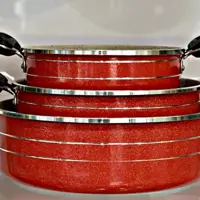 ماهیتابه گرانیتی سه عددی دو دسته  نچسب سورنا sorena