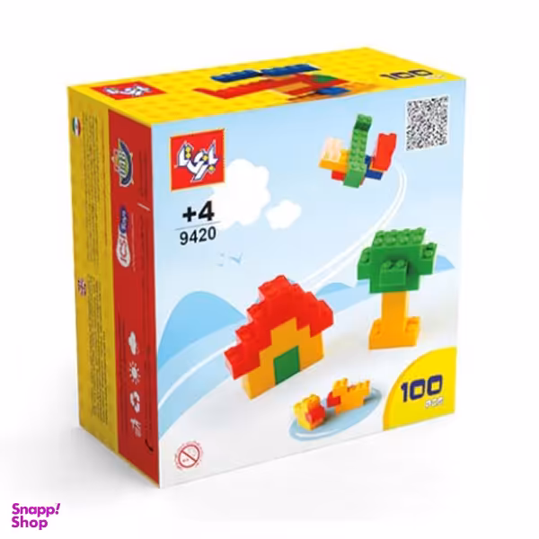 لگو ساده 100 قطعه بازیتا