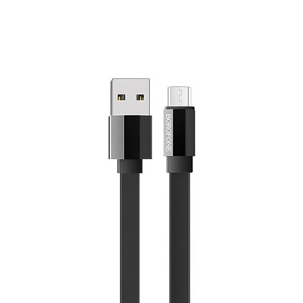 کابل تبدیل USB به MicroUSB بروفون مدل BU8 طول 1.2 متر