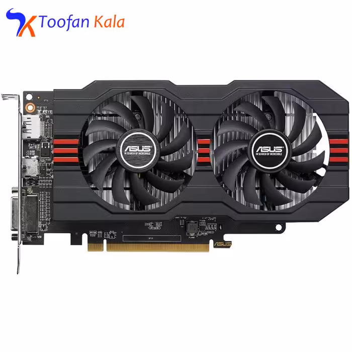 کارت گرافیک ایسوس مدل RX560-O4G-EVO