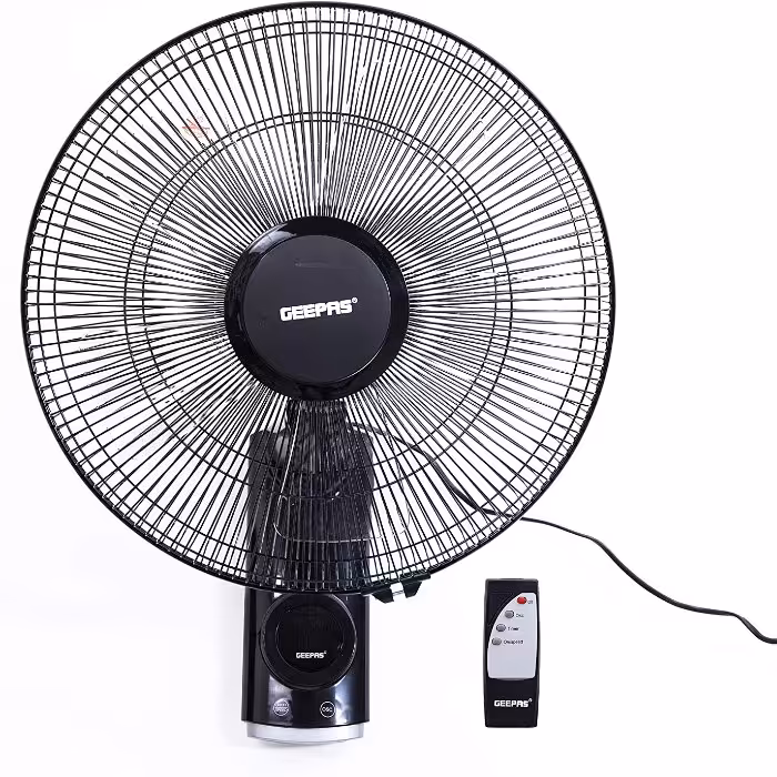 پنکه ریموت دار دیواری جیپاس اصل وارداتی