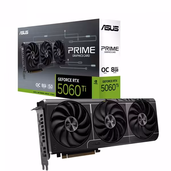 قیمت و خرید کارت گرافیک ASUS Prime RTX 5060 Ti OC 8GB