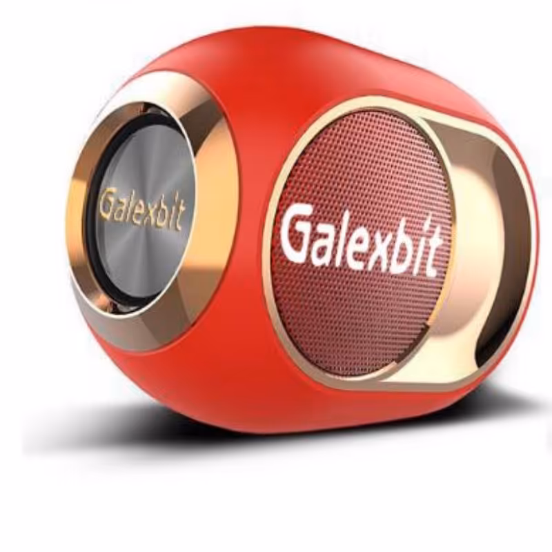 اسپیکر بلوتوثی قابل حمل گلکسبیت مدل Galexbit Speaker Bluetooth GS06 RED
