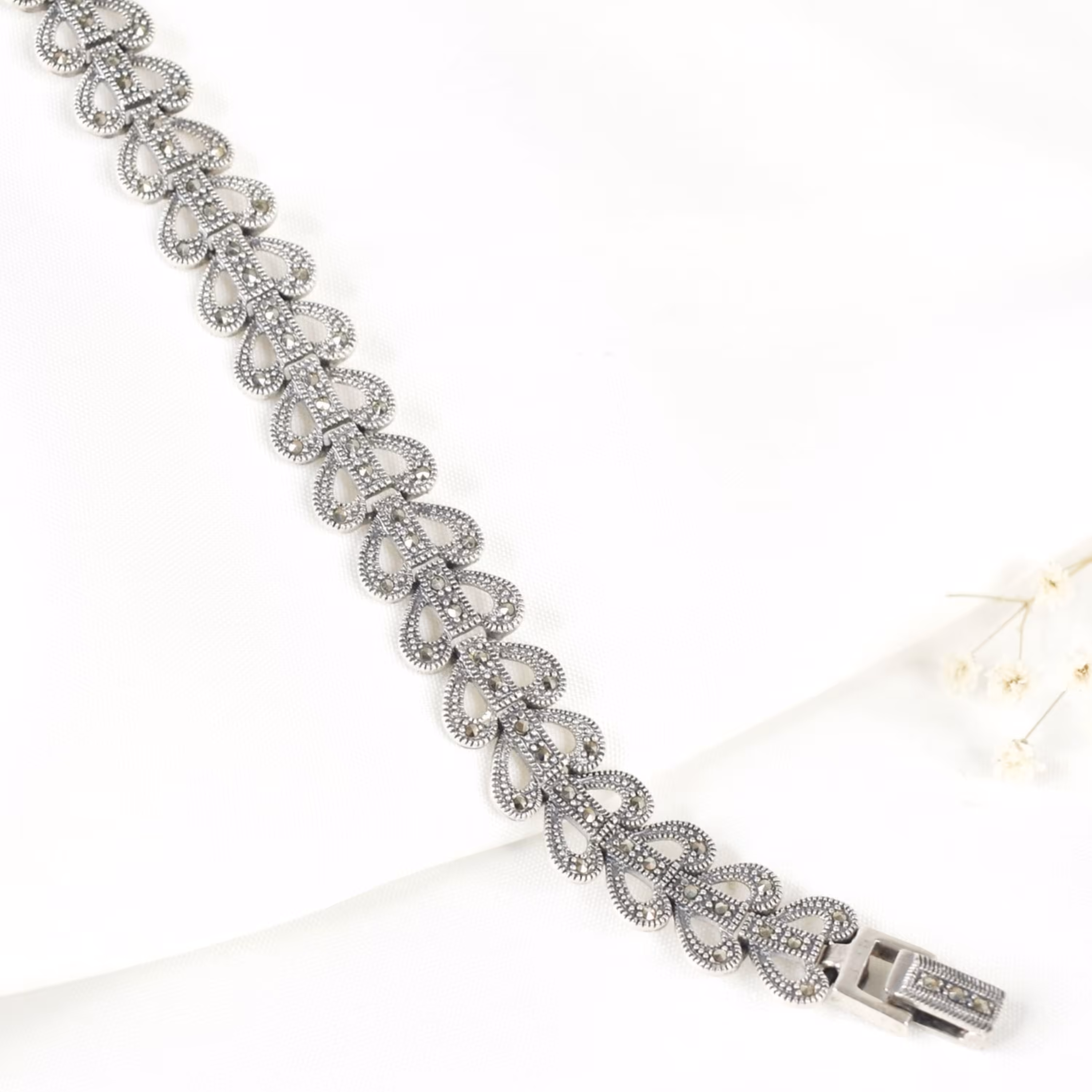 دستبند نقره اصل کد 1378