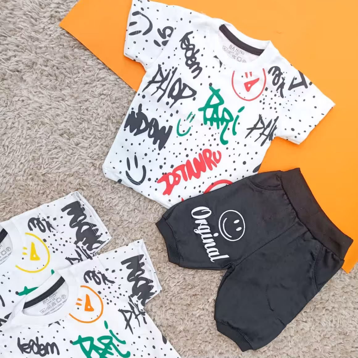 تیشرت شلوارک پسرانه 